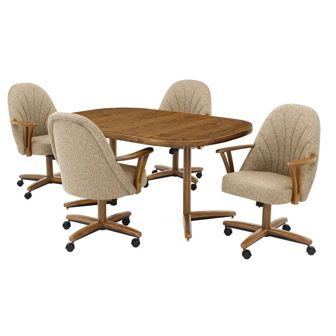 Chromcraft Dining - Customizable Caster Chair Dining