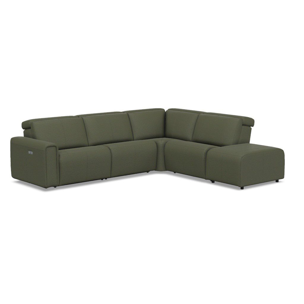 Elran 3099 - Customizable Pop-up Reclining Headrest Sectional - Image 3