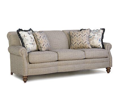 Smith Brothers 383 - Customizable American made Leather Sofa - Image 2