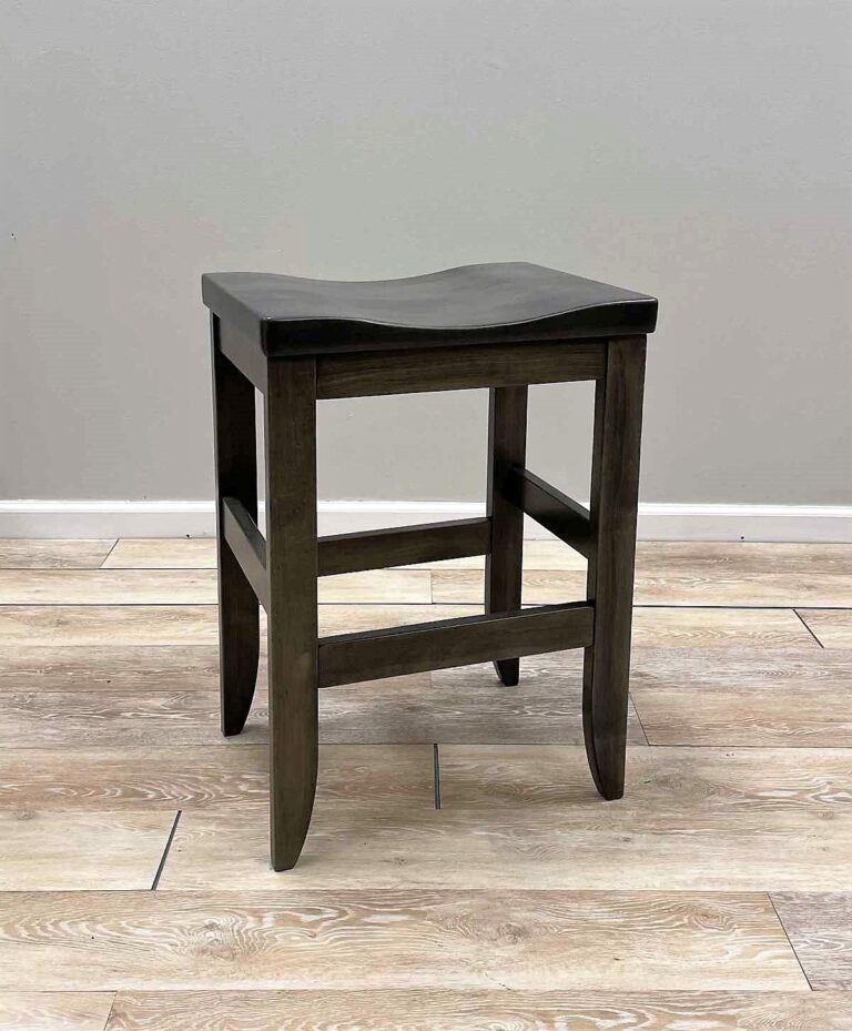 Dining Solutions Jane – Customizable Amish made Backless Stool