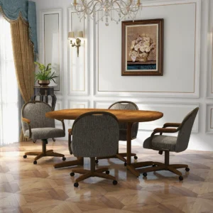 Chromcraft Dining 2 - Customizable Caster Chair Dining