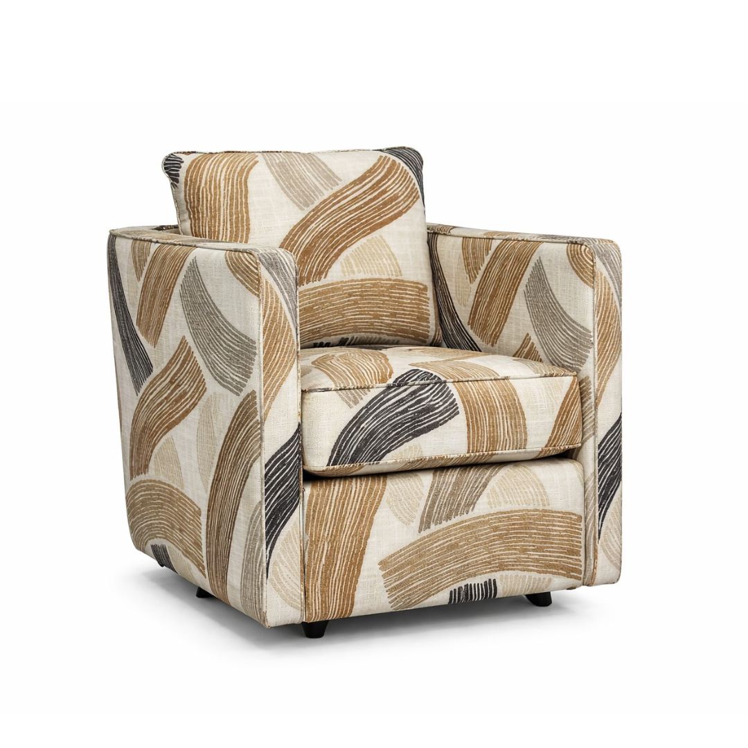 Décor Rest 2050 - Customizable Fabric Swivel Chair - Image 2