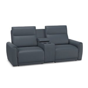 Elran 6000 w/ Console – Build Your Own Fabric Reclining Sofa