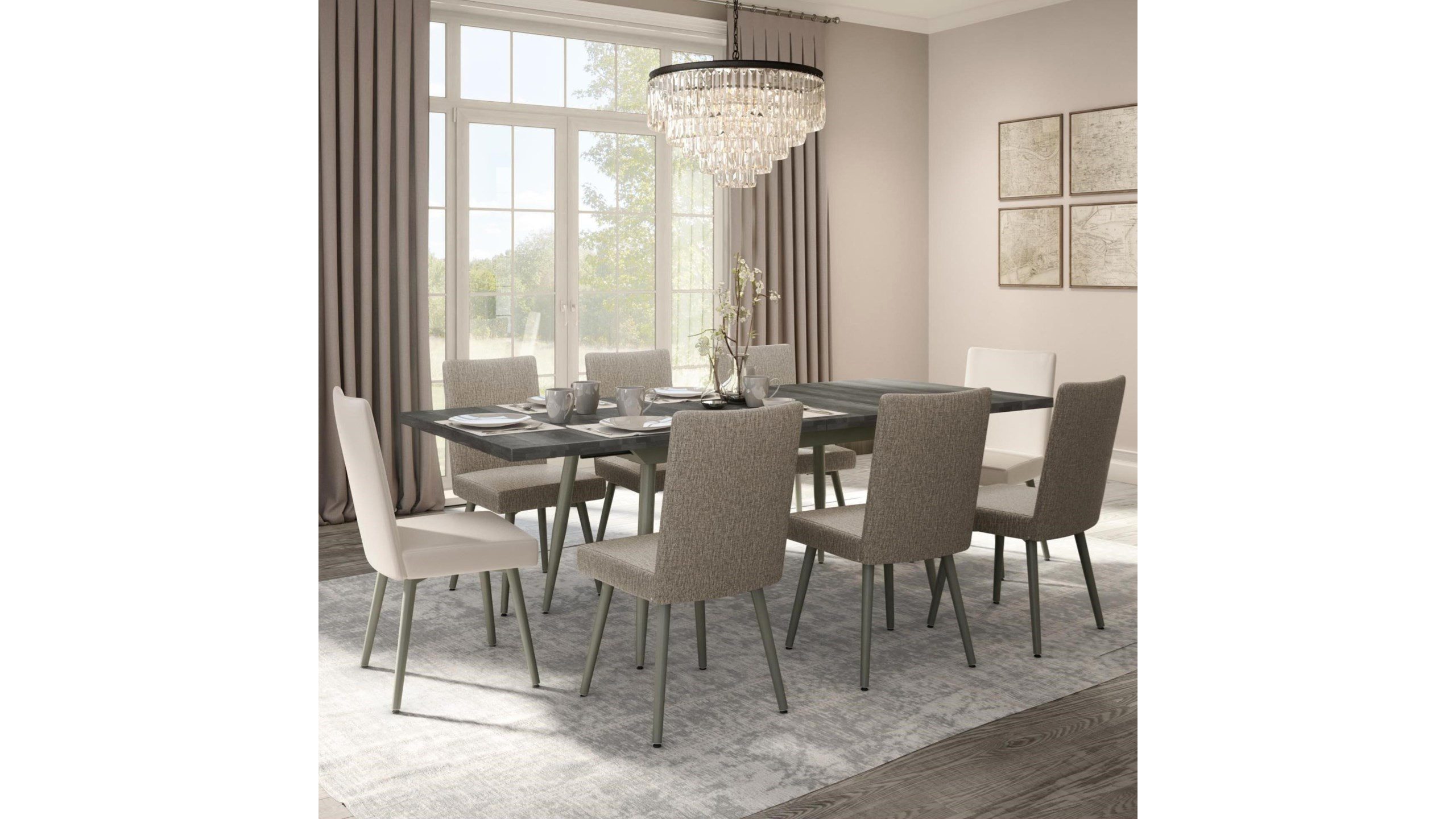 Amisco Gemma Collection - Customizable Dining - Image 2