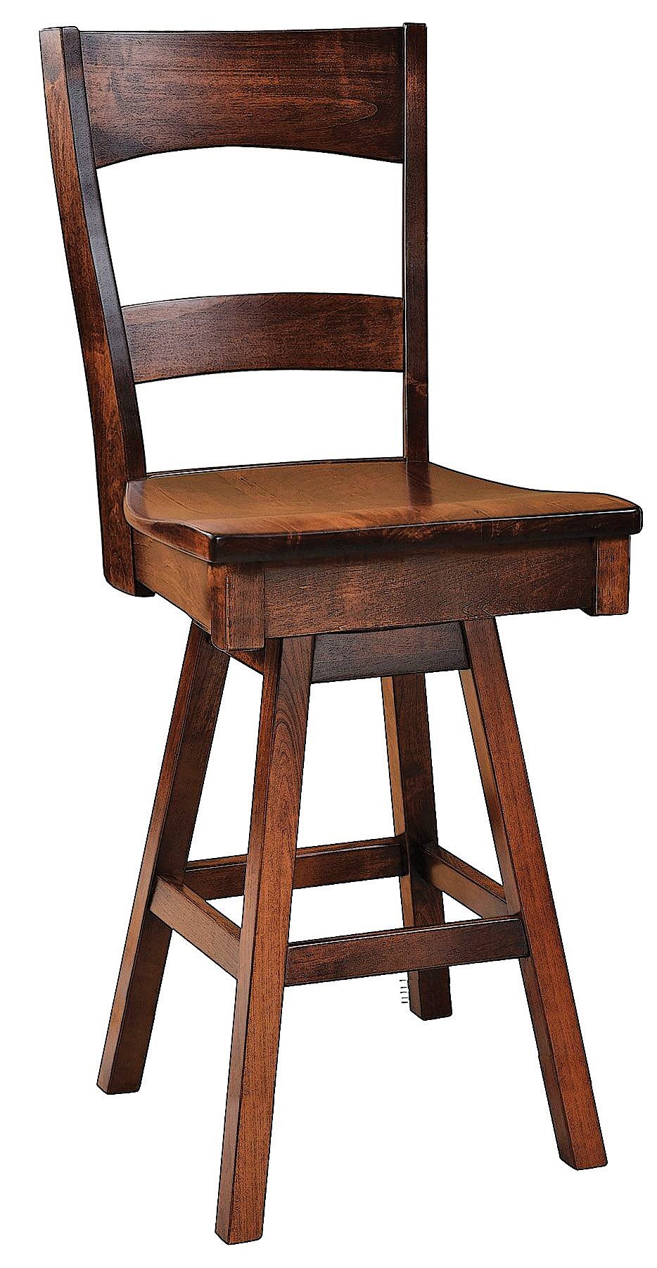 Dining Solutions Cody - Customizable Amish made Stool - Image 2