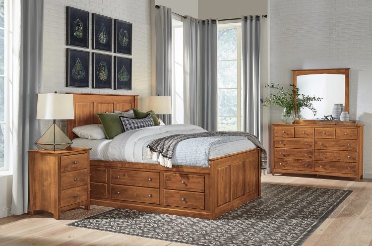 shaker bedroom